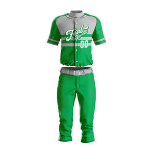 Equipo de Entrenamiento de Béisbol Sublimado Personalizado |   Uniformes Deportivos Duraderos de Alto Rendimiento - Product Image 1