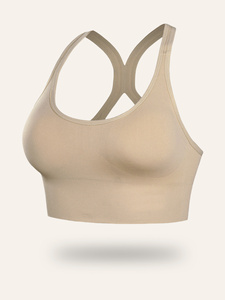 Sujetador Deportivo de Alta Sujeción y Secado Rápido para Mujer, con Logotipo Frontal, para Entrenamiento, Running, Gimnasio y Fitness - Product Image 1