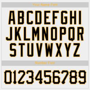 Camiseta de Fútbol Personalizada Blanca, Negra y Dorada, Transpirable, de Poliéster, Manga Corta, Uniforme Deportivo Sublimado para Verano - Product Image 4