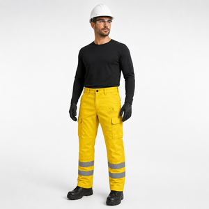 Pantalones de Seguridad Profesionales, Ropa de Trabajo, Pantalones de Seguridad Hechos con Tela Transpirable, Costuras Reforzadas, Bolsillos Funcionales - Product Image 4
