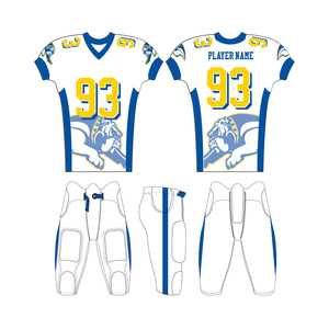 Wholesale 100% Polyester Breathable Plus Size Men's American Football Uniform Customized Shirts Tops Short Sleeve Quick Dry Team - Product Image 1