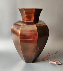 Vases à fleurs en métal de couleur dorée avec des taches, tailles personnalisées, très vendus, de qualité supérieure, décoratifs pour la maison et le jardin - Product Image 1