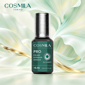 COSMILA Lash Extension <b>Glue</b> Pro 8 Weeks <0.5 Sec All Climate Waterproof Oilproof Extra <b>Strong</b> Bond Ready to Ship Black Bottle - Product Image 1