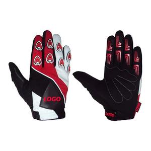 Guantes de Motociclismo de Verano Unisex Personalizados, Resistentes al Viento, de Cuero, con Cierre de Cordones para Ciclismo de Montaña MTB - Product Image 3