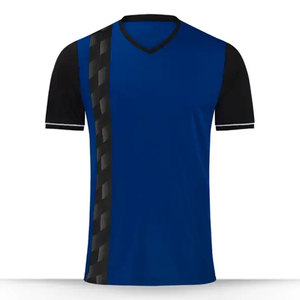 Maillot de football pour adultes à manches courtes, respirant, séchage rapide, coupe-vent, écologique, 100% polyester - Product Image 2