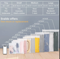 Sacs en plastique refermables à fermeture éclair personnalisés avec logo, transparents, givrés, mats, réutilisables, pour t-shirts, emballages auto-scellants pour vêtements