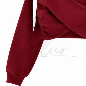 Sudadera corta de alta calidad, venta directa de fábrica, fabricada en Pakistán, transpirable, informal, para mujer. - Product Image 6