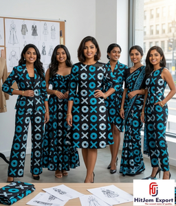 Tela Ankara Africana Premium 100% Algodón, Venta al por Mayor, Producción de Ropa en Nigeria, Ghana, Senegal, Textil con Estampado Africano - Product Image 6