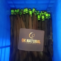 Extensions de cheveux humains vierges bruts sans trame, texture naturelle pour tresseurs professionnels