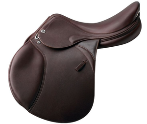 High Grade Leather English Horse Saddle Lightweight Durable <b>Equestrian</b> Riding Saddle for Jumping Dressage Training - Product Image 1
