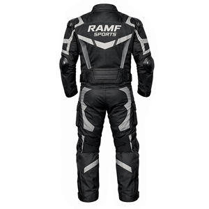Combinaison de moto RAMF quatre saisons en maille respirante avec protections CE intégrées, tissu Oxford en polyester 600D pour l'extérieur en été - Product Image 2