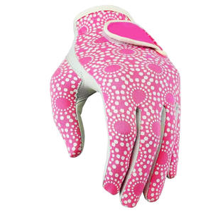 Gants de golf élégants pour femmes en cuir Cabretta souple de qualité supérieure, logo personnalisé, coupe standard pour droitier, pour le sport - Product Image 4