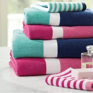 Color Hotel Hand & Face <b>Bath</b> <b>Towel</b> <b>Sets</b> 100% Cotton Jacquard Knitted Disposable Compressed for Wholesale Supply - Product Image 6
