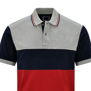 Camiseta de Manga Corta para Hombre, Diseño Jacquard, Verano, Secado Rápido, Estilo Polo, con Logotipo Personalizado OEM - Product Image 4