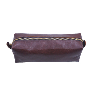 Genuine Leather Zipper Pouch Unisex Minimalist <b>Wallet</b> Durable Daily Use Short Size - Product Image 1