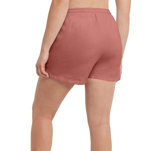 Nouveau short décontracté en coton contrastant pour femme, taille haute, idéal pour l'été, la rue et la gym - Product Image 2