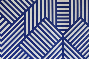 Top Quality Fashion Luxury <b>White</b> Color Sheet Blue Zigzag Printed Stripes Handmade Recycled Cotton Paper Sheets - Product Image 2