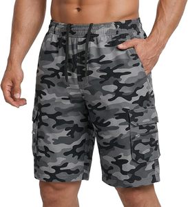 Shorts cargo pour homme de qualité supérieure, respirants, à séchage rapide, multi-poches, pour le travail en plein air, la randonnée, le camping, shorts d'été - Product Image 1