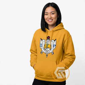 Tresors grecs – Sweat à capuche personnalisé Sigma Gamma Rho pour femme, hiver, uni, décontracté, écologique, respirant, en molleton de coton brodé - Product Image 3