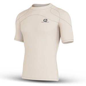 Camiseta de Compresión de Punto Sólido de Alta Calidad de 180 g para Hombre, con Tela Transpirable de Secado Rápido y Ecológica para Correr y Entrenar - Product Image 2