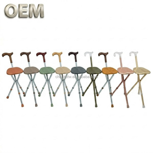 OEM /ODM Taiwan Supplier Contemporary Aluminum Alloy Cane Lightweight Outdoor <b>Walking</b> Adjustable Height Daily Living Aids - Product Image 1