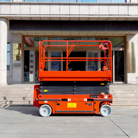 Mesa Elevatória Hidráulica Manual Tipo Tesoura com Plataforma de Elevação e Transporte de Cargas