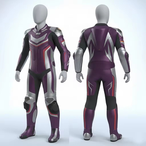 Nuevo Traje de Motocicleta de Invierno para Hombre, Personalizado, de Cuero Genuino, Impermeable, Transpirable, con Diseño Impreso y Logotipo Personalizado, Gran Venta - Product Image 1