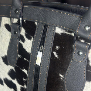 Bolsos de mano de piel auténtica con pelo, diseño de última moda, todos los colores, a la moda, estilo bolso de mano para mujer, impermeables. - Product Image 6