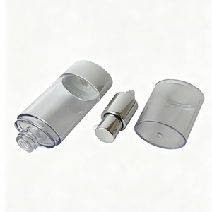 Botella con Bomba Airless Dorada/Plateada Mate o Brillante de 25/30/40 ml, Botella de Plástico al Vacío Personalizada para Suero y Loción - Product Image 6
