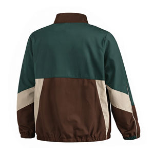 แจ็คเก็ตบอมเบอร์กันลมกันน้ำระบายอากาศได้ดี  สำหรับฤดูหนาว  หลากสี  โลโก้ด้านหน้า  ผ้าโพลีเอสเตอร์  สไตล์โค้ช  สตรีทแวร์  แฟชั่น  ใส่ได้ทั้งชายและหญิง - Product Image 4