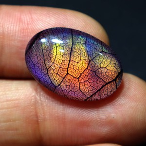 Rainbow Multi Fire <b>Opal</b> Handmade Monarch <b>Opal</b> Doublet Gemstone Ring Jewelry Monarch <b>Opal</b> Doublet Pendant for Jewelry Making - Product Image 2