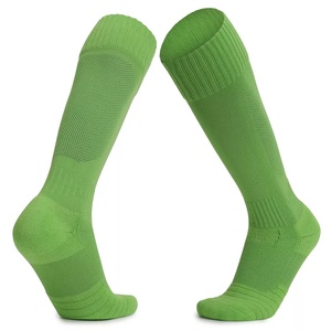 <b>Red</b> <b>Knee</b> <b>High</b> Basketball <b>Socks</b> Breathable Knitted Solid Color for Adults - Product Image 5