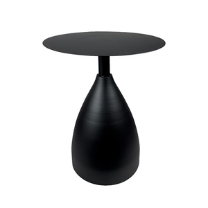 Drop Shape Metal <b>Side</b> <b>Table</b> for Living Room End <b>Table</b>, Coffee <b>Table</b>, Bedside <b>Table</b> Home <b>Round</b> Top Metal <b>Side</b> <b>Table</b> - Product Image 1