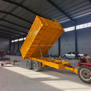 Durable Silage Dumper <b>Trailer</b> Heavy Duty Agricultural Rear Tip Wagon for Maize Grass Silage Transport Farm Equipment <b>Trailer</b> 2 - Product Image 4