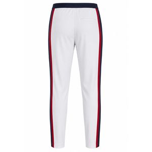 Women's White and Red <b>Strip</b> Golf Pants Stretch Sports Trousers Stylish Outdoor Apparel Comfortable Fit for Golf Training - Product Image 2