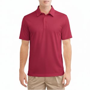 Polo pour homme, style streetwear, coupe ajustée, coton, décontracté, élégant, tendance, haut de mode pour tous les jours - Product Image 5