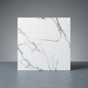 Offre Spéciale 400x400 Carrara blanc mat Surface émaillée Porcelanto carreaux de sol pour sol Standard blanc marbre carreaux de céramique 40x40 - Product Image 1