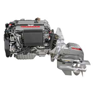 Moteur diesel marin inbord 4LV150 150 CV, couple élevé, faible consommation de carburant, unité de puissance pour bateau avec options de boîte de vitesses, homologué CE pour bateaux - Product Image 5