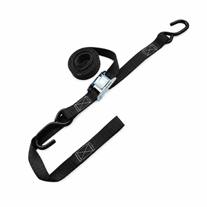 Correa de Carga de Poliéster de 25 mm y 250 kg con Hebilla de Leva y Gancho en S para Sujeción de Carga, Fabricante OEM Profesional - Product Image 5
