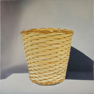 Eco-friendly Round White Rattan Basket Versatile <b>Container</b> for Planters and Waste Bin. - Product Image 6