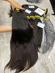 Cheveux de bébé vietnamiens bruts de donneur unique, qualité supérieure, en vrac, sans traitement chimique, directement de l'usine - Product Image 3