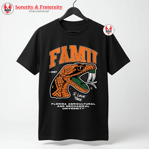 เสื้อยืด FAMU HBCU แบบสั่งทำพิเศษ ผ้าฝ้ายพรีเมียม ยูนิเซ็กส์ สไตล์ลำลอง เสื้อเจอร์ซีย์เปล่า สตรีทแวร์ สไตล์มหาวิทยาลัย  รักษาสิ่งแวดล้อม ระบายอากาศได้ดี - Product Image 4