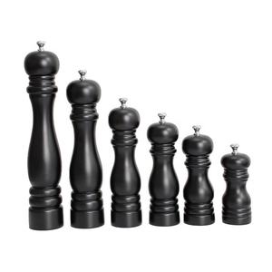 Eco-Friendly Adjustable Coarseness Wooden Salt and <b>Pepper</b> Mill Set Manual - Product Image 4