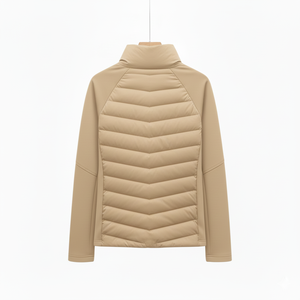 Veste matelassée pour femme, ajustable, pour un usage quotidien, matière douce et confortable, disponible en toutes tailles, avec logo personnalisé. - Product Image 2