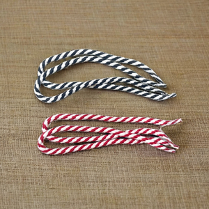 Cuerda de poliéster ecológica de gran venta con punta de plástico para asas de bolsos, prendas de vestir, calzado y textiles del hogar - Product Image 2