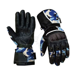 Gants de moto en cuir véritable de qualité supérieure, très vendus, pour la course en plein air. - Product Image 2