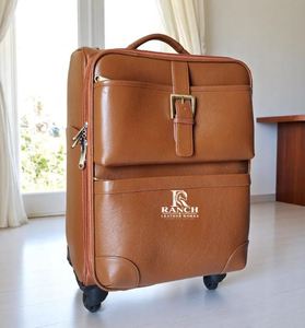 Valise de voyage en cuir de qualité supérieure pour un transport facile, fabriquée en Inde au meilleur prix. - Product Image 2