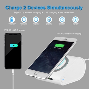 Per Qi senza fili di ricarica Power Bank 10400mAh per IOS Phone XS MAX XR per Galaxy S10 S9 Note 9 1Pc prodotto Power Bank di potenza - Product Image 5