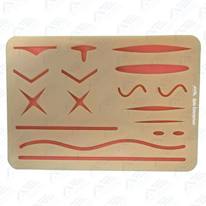 Kit de pratique pour étudiants en médecine : instruments chirurgicaux en acier inoxydable, coussinets de suture et instruments d'entraînement aux compétences chirurgicales - Product Image 5