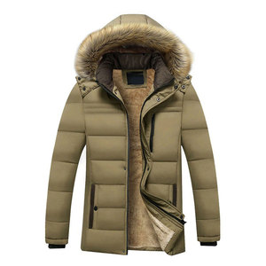 Warm Coated Winter <b>Parka</b> <b>Jacket</b> Custom <b>Waterproof</b> Men's Lined <b>Jackets</b> Hooded Insulated Durable Outdoor Cold Weather Winter Coat - Product Image 3